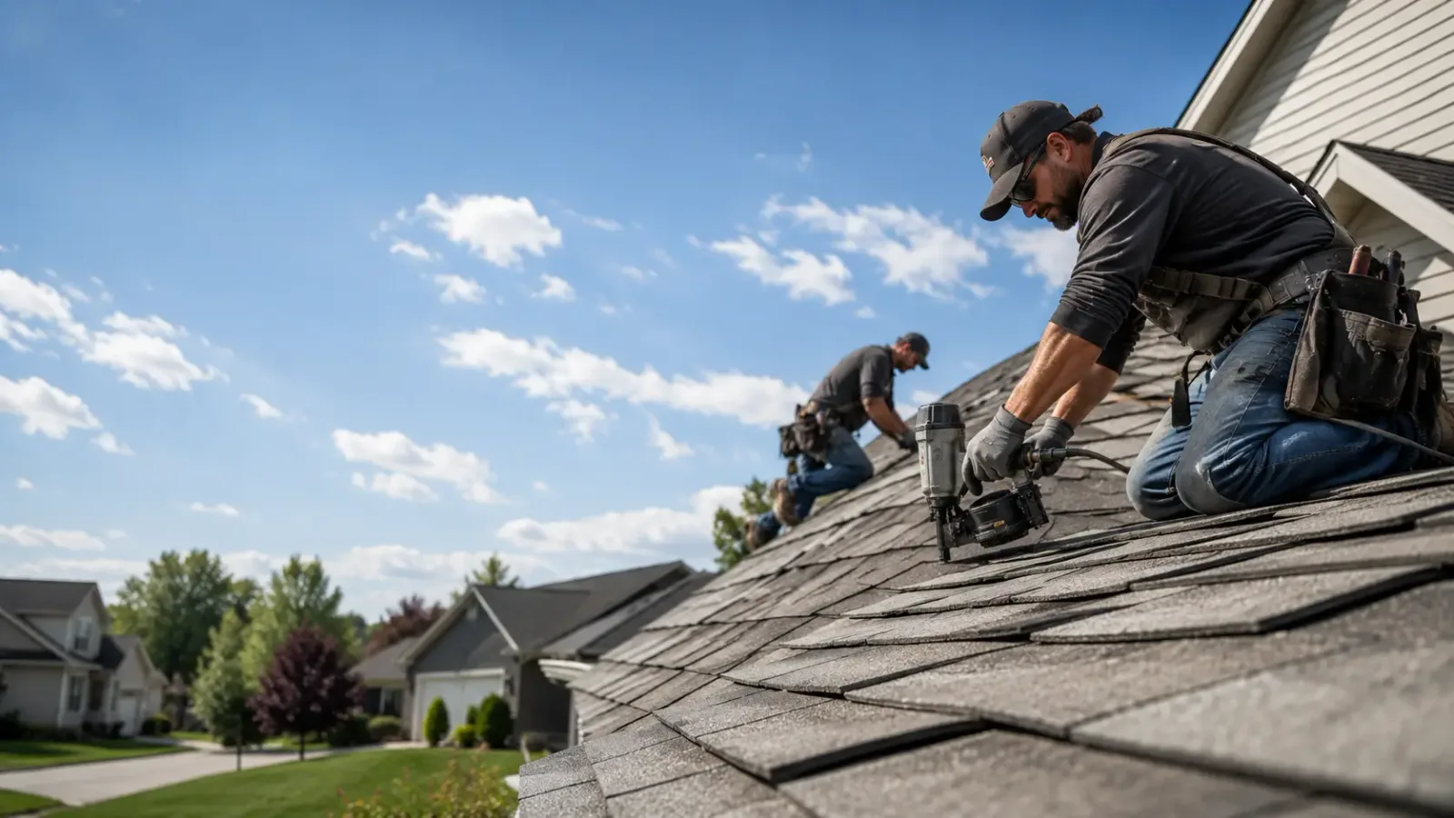 Storm Damage Roof Repair in Oakley, KS near me